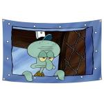 Funny Octopus Wall Tapestry for Man Cave