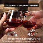 Crystal Whiskey Snifter Glasses Set of 2