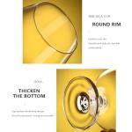 Crystal Whiskey Snifter Glasses Set of 2