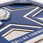 Dallas Cowboys 3D Logo Wall Art - YouTheFan