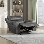 Grey Rocker Recliner Chair for Ultimate Comfort