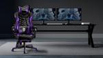 Vonesse Big and Tall Gaming Chair with Footrest
