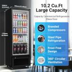 BODEGACOOLER 290L LED Beverage Fridge for Man Cave