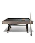 7FT Rustic Grey Pool Table with Accessories