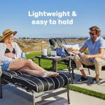 SNOWFOX Insulated Stainless Steel Beer Glasses - Set of 2