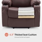 Electric Recliner Chair with Massage and Heat