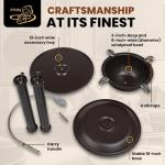 Windproof 24-Inch Stinky Cigar Floor Ashtray