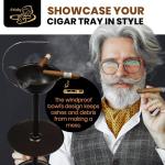 Windproof 24-Inch Stinky Cigar Floor Ashtray