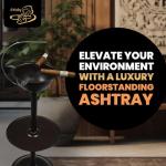 Windproof 24-Inch Stinky Cigar Floor Ashtray