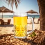 Set of 2 22oz Crystal Beer Mugs