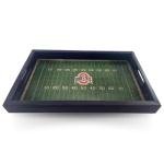 Ohio State Buckeyes Football Field Tray with Handles