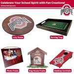 Ohio State Buckeyes Football Field Tray with Handles