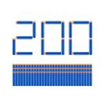 XSHOT Insanity 200 Dart Refill Pack