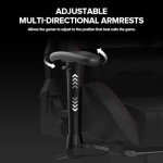 GTRACING Bluetooth Gaming Chair with Footrest & Speakers