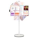 Portable 32" 4K Smart TV on Wheels