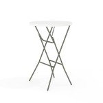 Elon 32" Round Folding Bar Height Table