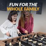 Hathaway Excalibur 54" Foosball Table - Driftwood Finish