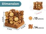 3D Wooden Tic Tac Toe Rustic Coffee Table Game
