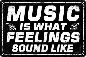 Vintage Metal Music Wall Art for Man Cave