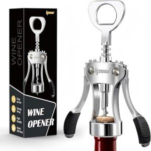 Heavy Duty Wing Corkscrew Wine Bottle Opener