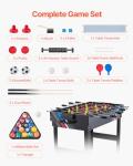 VEVOR 4-in-1 Combo Game Table for Fun