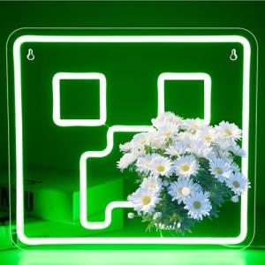 Neon Game Sign for Man Cave Decor