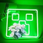 Neon Game Sign for Man Cave Decor