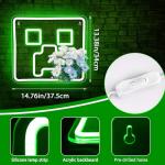 Neon Game Sign for Man Cave Decor