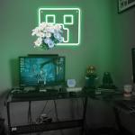 Neon Game Sign for Man Cave Decor