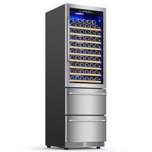 24 Inch Dual Zone Wine and Beverage Fridge
