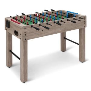 48-Inch Foosball Table with 4 Balls and Cupholders