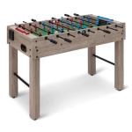 48-Inch Foosball Table with 4 Balls and Cupholders