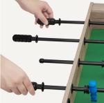 48-Inch Foosball Table with 4 Balls and Cupholders