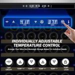 24 Inch Dual Zone Wine and Beverage Fridge