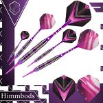 Himmbods Professional Soft Tip Darts Set - Purple
