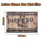 Lotoo Rustic Bar Mats for Home and Patio