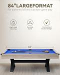 84-Inch Pool Table for Your Man Cave