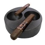 Rustic Cast Iron Cigar Ashtray with Double Slot