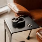 Rustic Cast Iron Cigar Ashtray with Double Slot