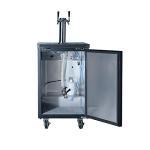 PEAKCOLD Double Tap Mobile Beer Dispenser Kegerator