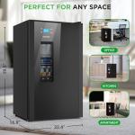 Nutrichef 108 Can Beer Fridge with Glass Door