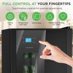 Nutrichef 108 Can Beer Fridge with Glass Door