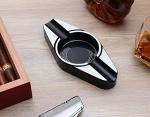 VEXO Metal Cigar Ashtray with Double Holders
