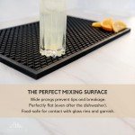 Heavy Duty Silicone Bar Mat for Bartending & More