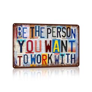 Vintage Metal Sign for Man Cave or Bar