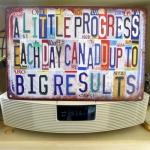 Vintage Metal Sign for Man Cave or Bar