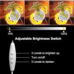 Marine Corps Neon Sign for Man Cave Decor