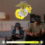 Marine Corps Neon Sign for Man Cave Decor