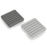 Elegant Diatomite Coaster Set - Water Absorbent