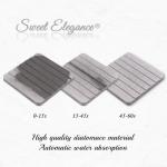 Elegant Diatomite Coaster Set - Water Absorbent